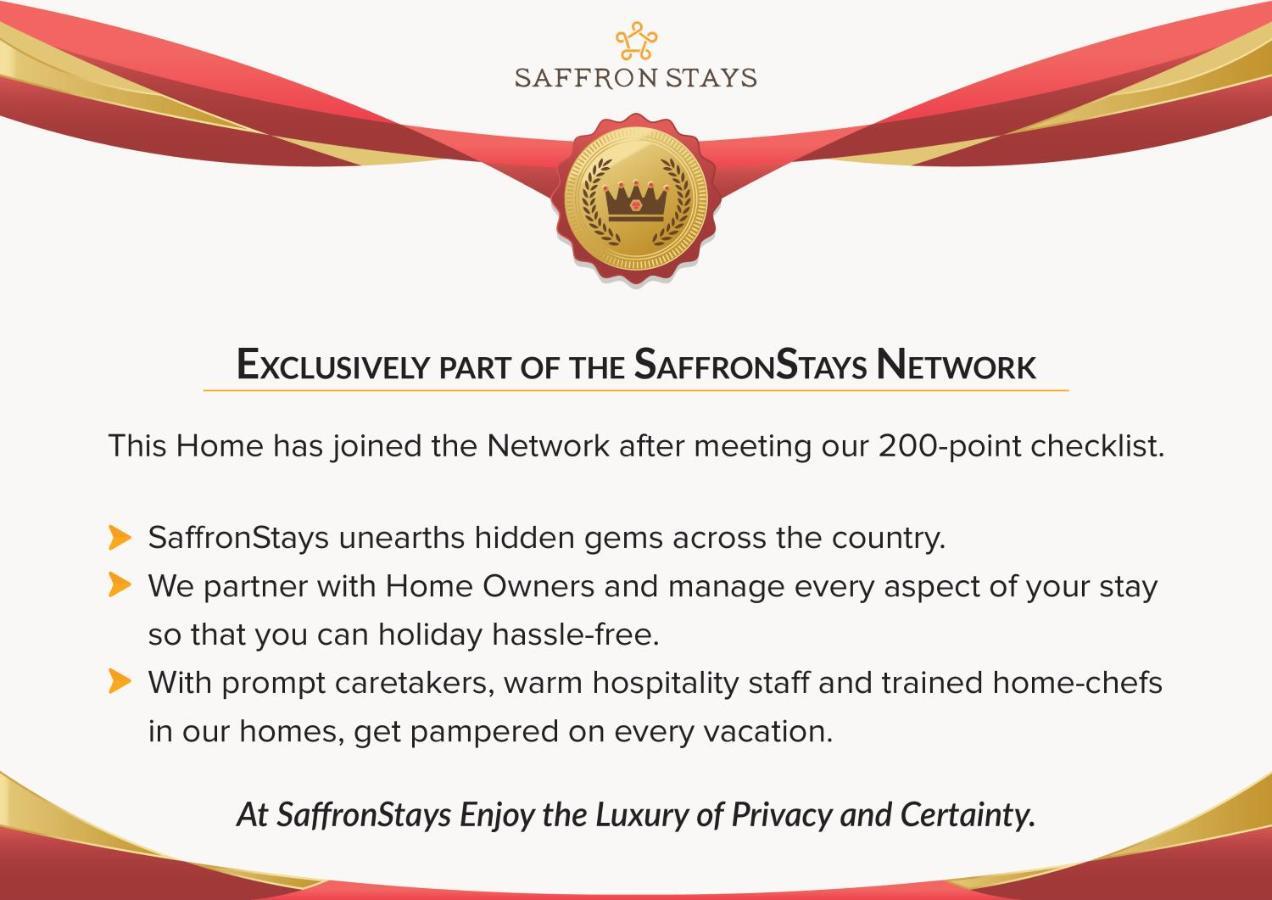 Saffronstays Aspen, Lonavala - Luxury Pool Villa With Games And Tv Room Near Bhushi Dam 외부 사진